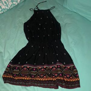 a black romper